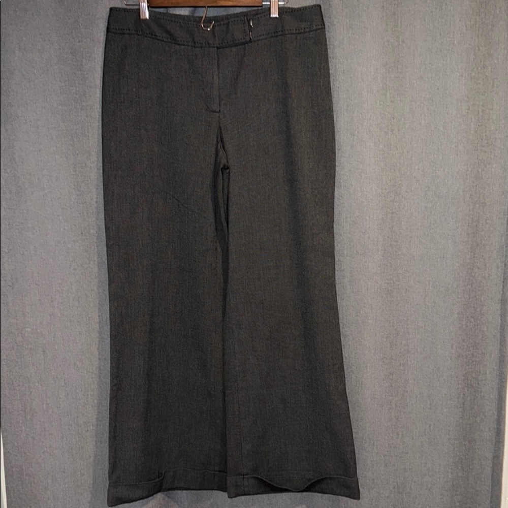White House Black Market Gray Boot Cut Pants